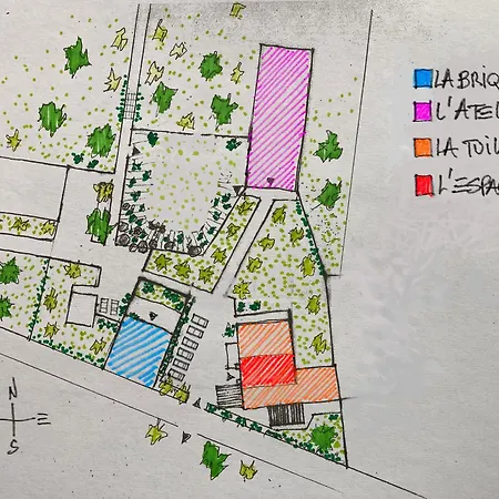 Сasa de vacaciones Idéal Groupe - Atelier Ludique - Espace Réceptiion - 30 Mn Puydufou