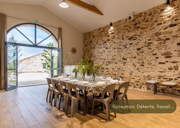 Idéal Groupe - Atelier Ludique - Espace Réceptiion - 30 Mn Puydufou Сasa de vacaciones Nueil-sous-les-Aubiers