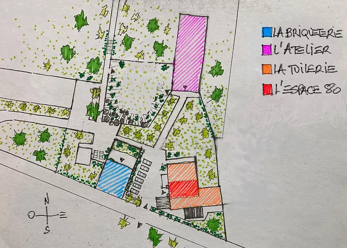 Сasa de vacaciones Idéal Groupe - Atelier Ludique - Espace Réceptiion - 30 Mn Puydufou